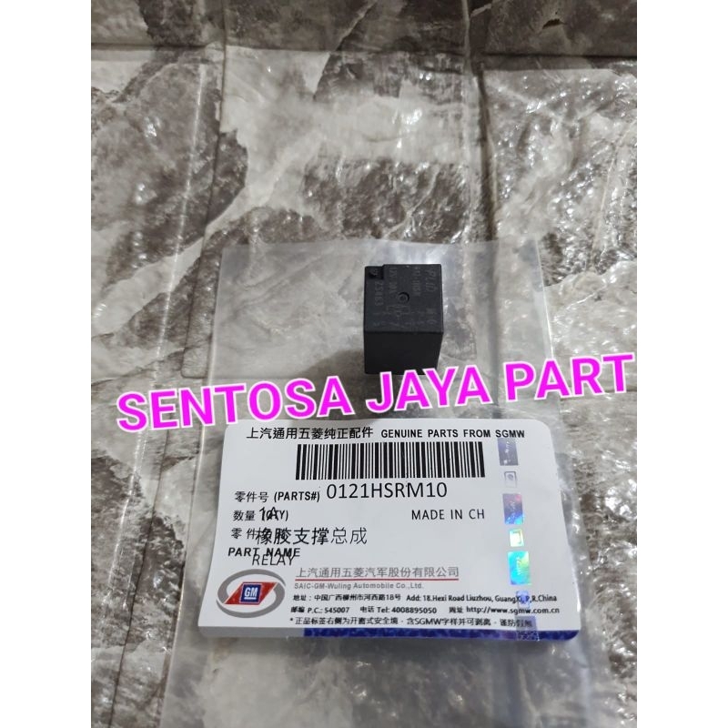 RELAY AC INJEKSI AC WULING M10 KAKI 4 ASLI 1PC