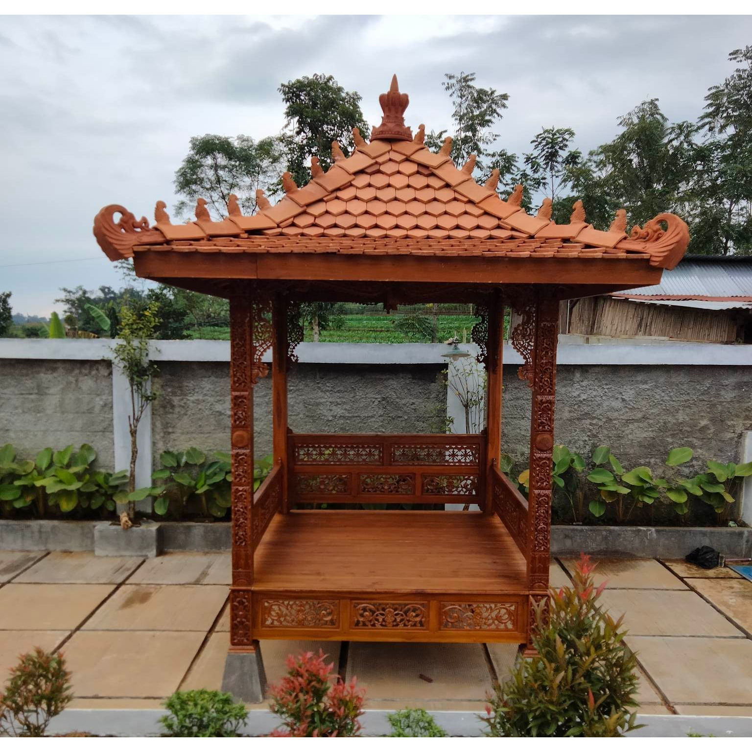 Gazebo ukiran jati jepara