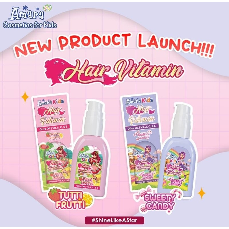 AMARA HAIR VITAMIN FOR KIDS VITAMIN RAMBUT ANAK - 30ml