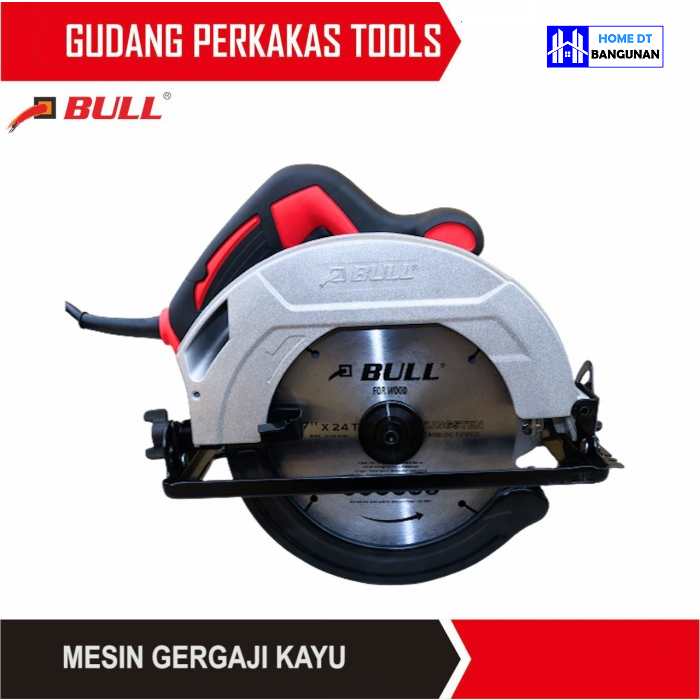 Mesin Gergaji Kayu Circular Saw Bull BL4800 / Mesin Gergaji Circle 7inch Bull BL 4800