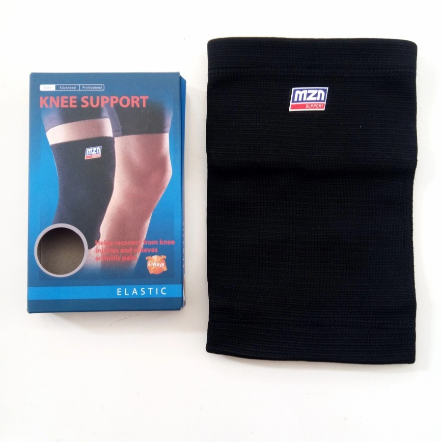 KNEE SUPPORT - PELINDUNG LUTUT KNEE PENDEK MIZUNO MZN ORIGINAL TEBAL LEMBUT deker lutut