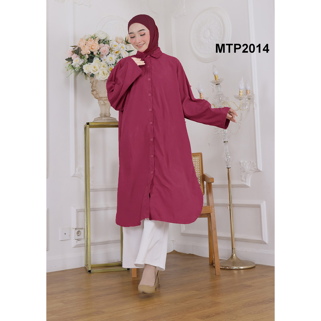 LONG TUNIK KANCING BUSUI - TUNIK KODORAY JUMBO