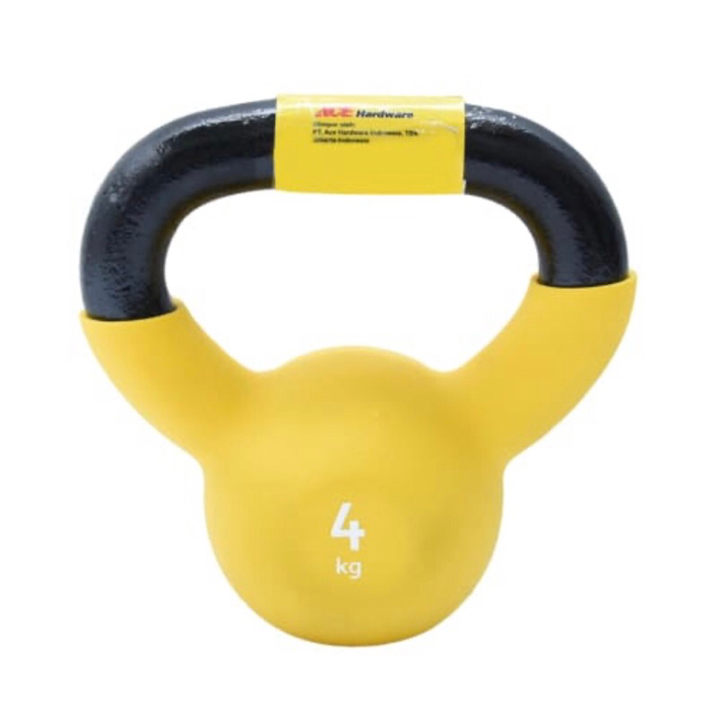 BERWYN DUMBBELL NEOPRENE KETTLEBEL 4/6/8/10/12KG/ACE BERWYN NEOPRENE KETTLEBEL 4-12 KG