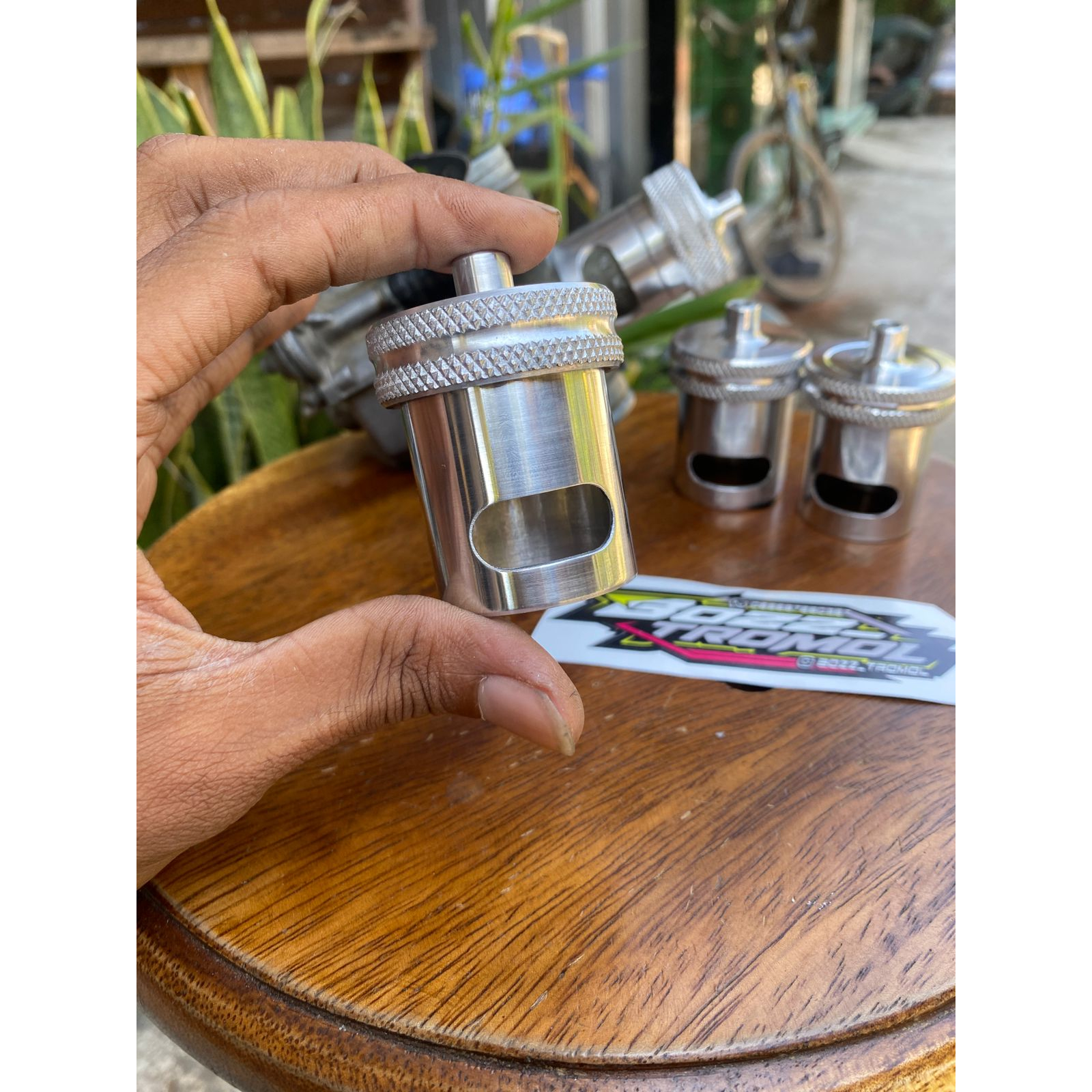 Tutup skep karbu tiger set stelan skep tiger model PE