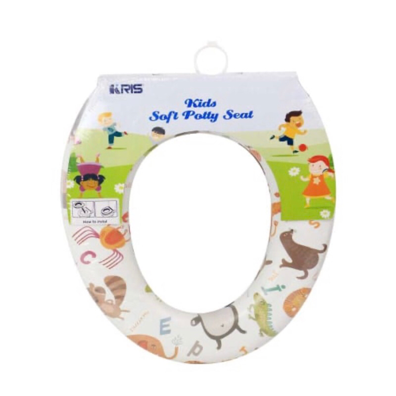 KRIS DUDUKAN ANAK TOILET POTTY SEAT TRAINING RING CLOSED/ACE HARDWARE POTY SEAT KRIS DENGAN PEGANGAN