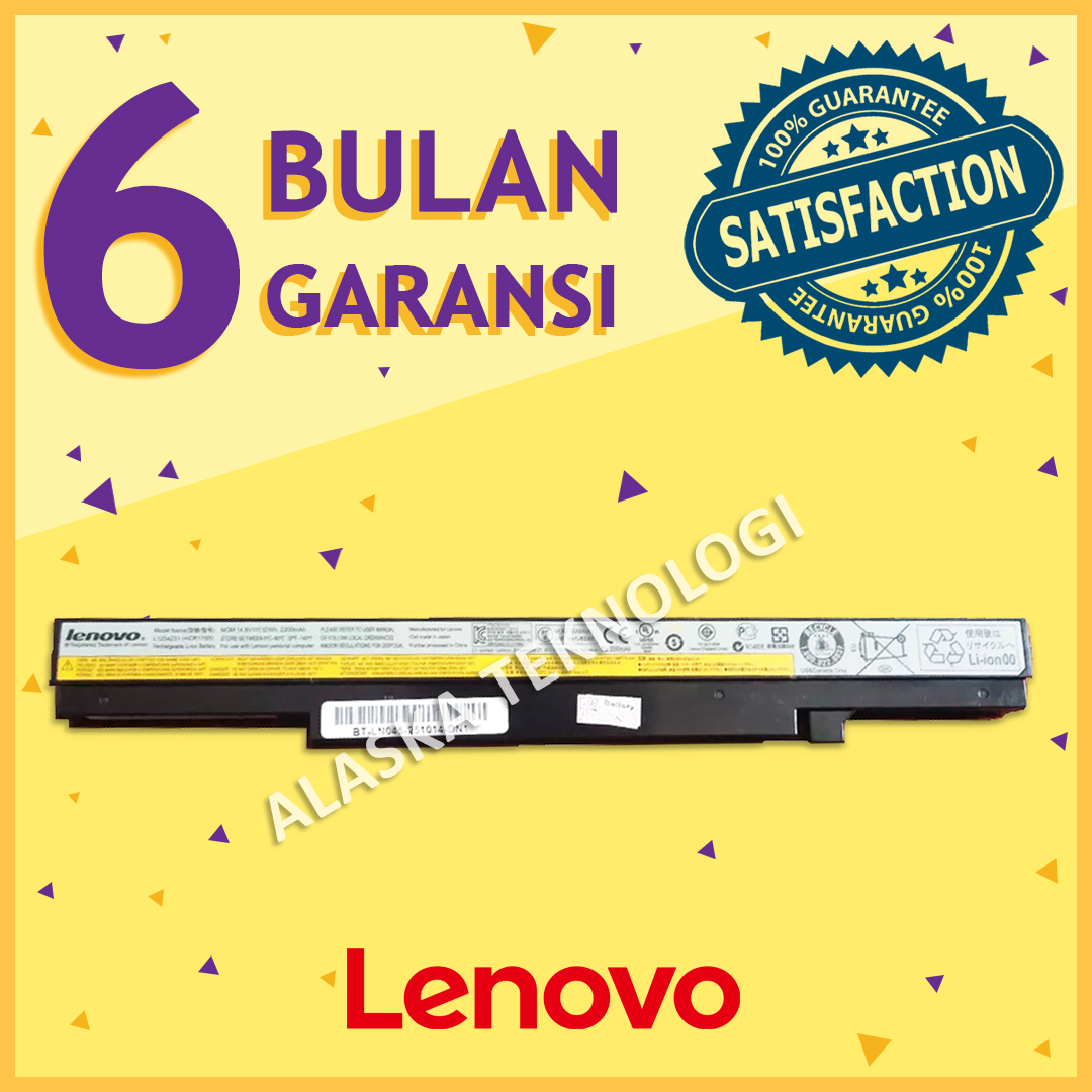 Original Baterai Laptop LENOVO IdeaPad M490 M495 B480 B485 B580 B585 N580 N581 N585 N586 P580 P585 V