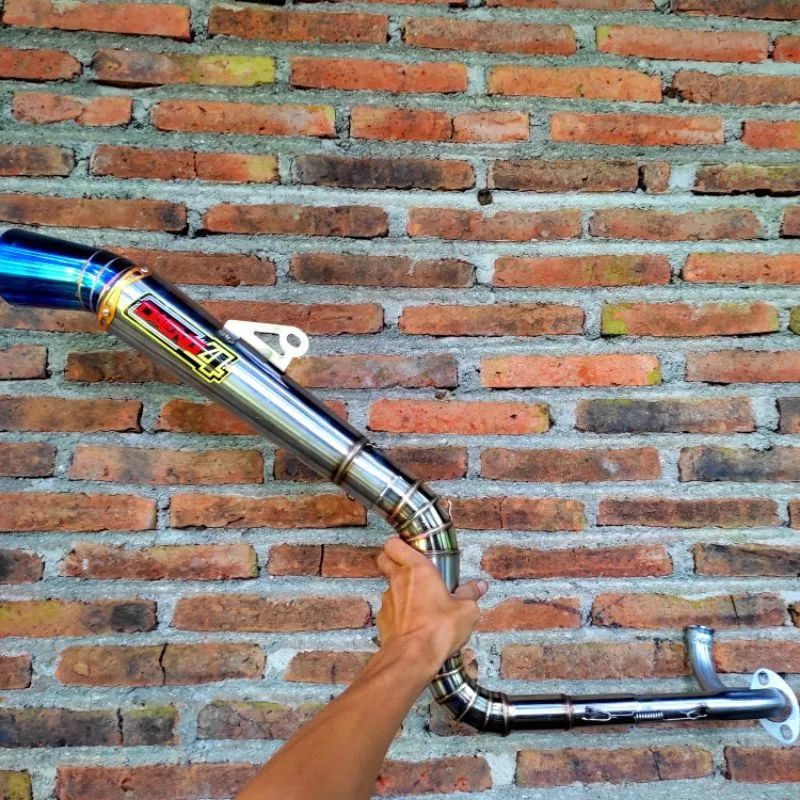 Knalpot Daeng Sai4 Beat Dan Vario Leher Atas.