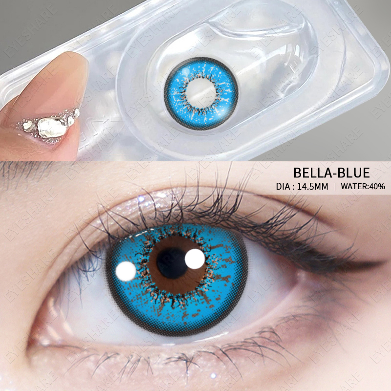 【COD】Softlens BELLA Cosplay Lensa Kontak Halloween Anime Softlen Mata Besar 14.5mm