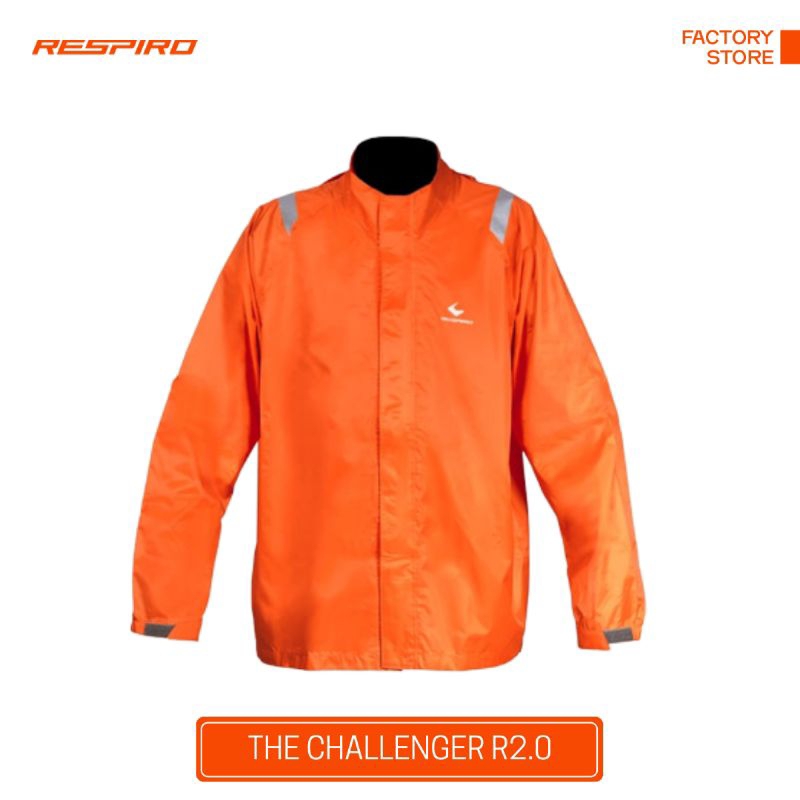 Jas Hujan Respiro Official Store Rainsuit The Challenger R2.0 Premium Nyaman Tahan Air untuk Berkend