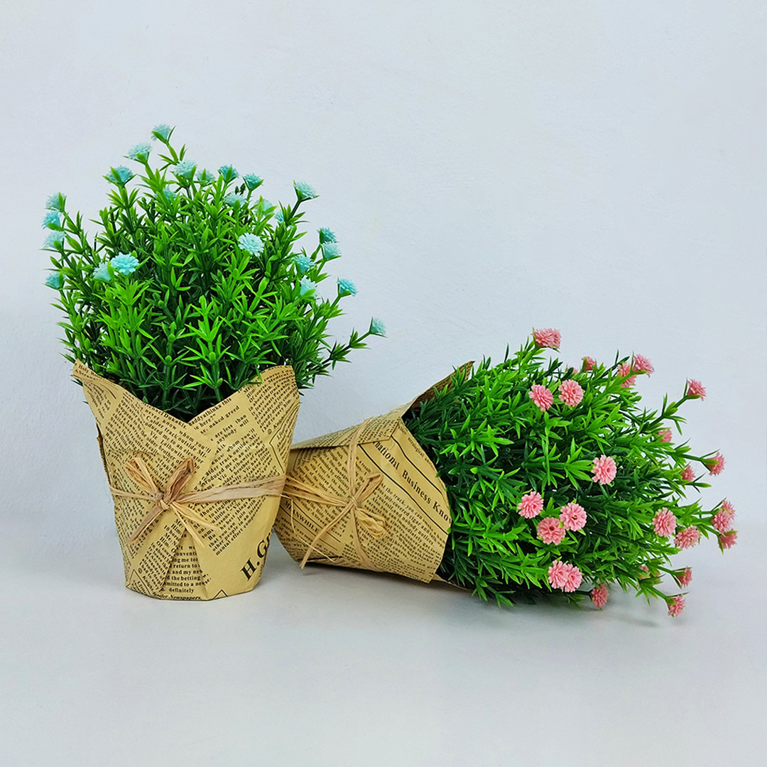 AND / COD / Tanaman Bunga Hias Plastik Artificial Flowers Cantik Bunga Hias Murah Dekorasi Rumah Import PBP86