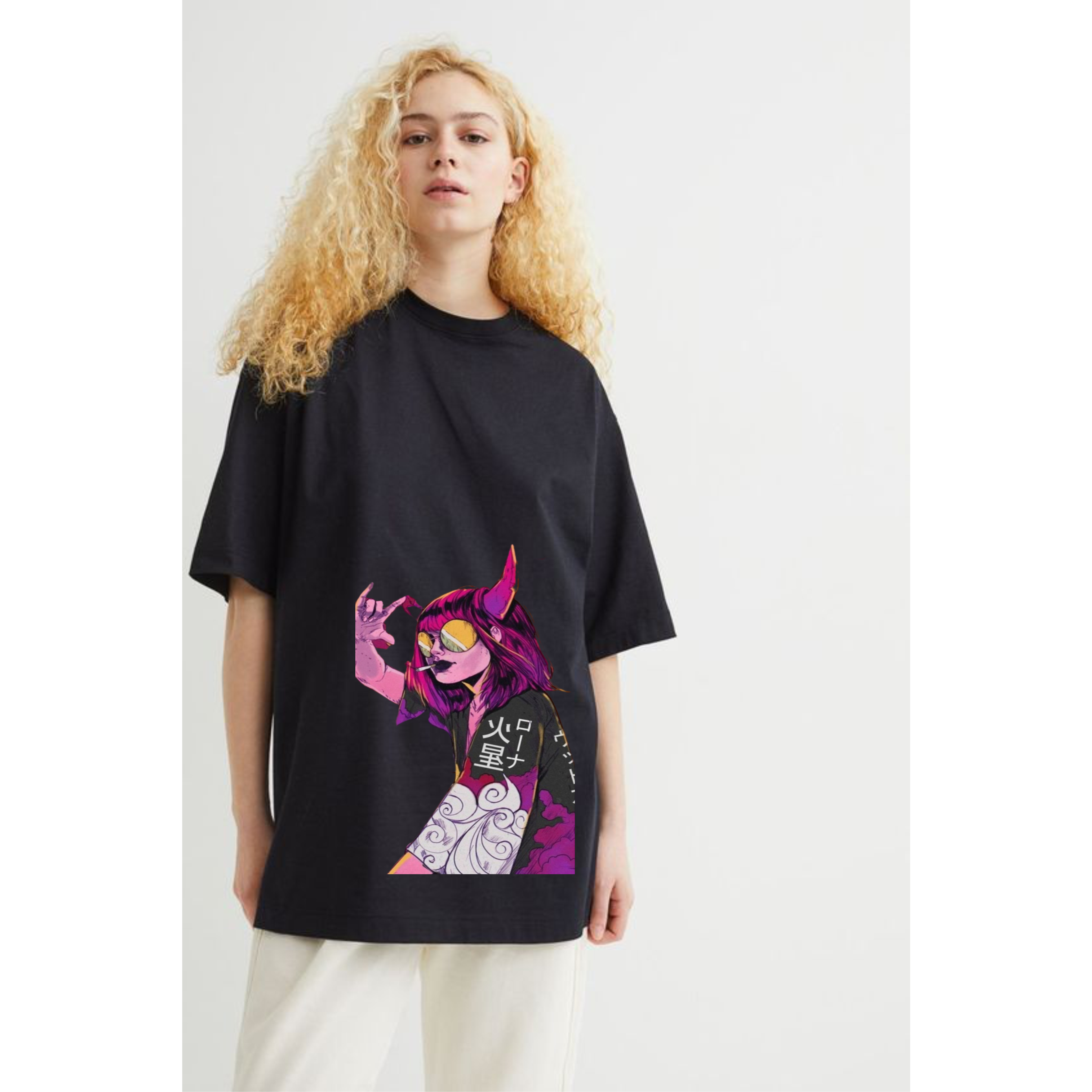 COD - Kaos Wanita Distro / T-shirt Wanita Oversize Wanita