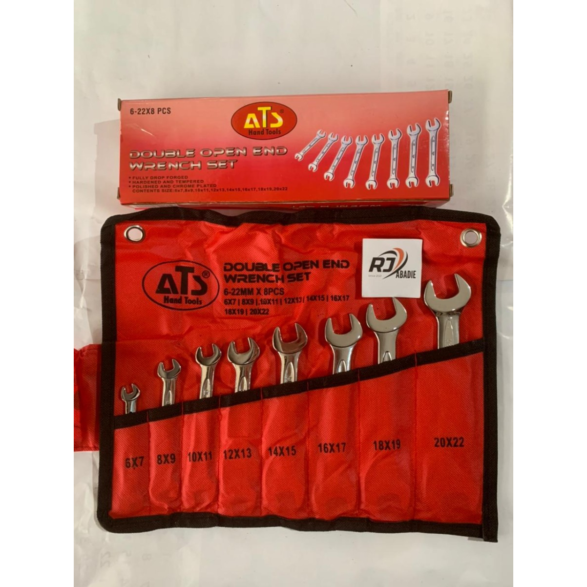 Kunci Pas Ats Set 8Pc 6-22mm