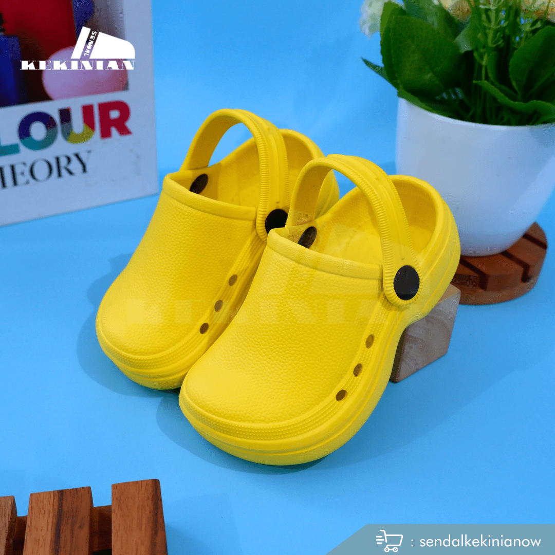 Sandal Kodok Polos Model Baim Anak Unisex / Sendal Kodok Polos Anak Kekinian PART 2