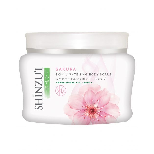 [BODY SCRUB | 110GR | BPOM] Shinzu'i Skin Lightening Body Scrub 100gr - Lulur - Shinzui_Cerianti