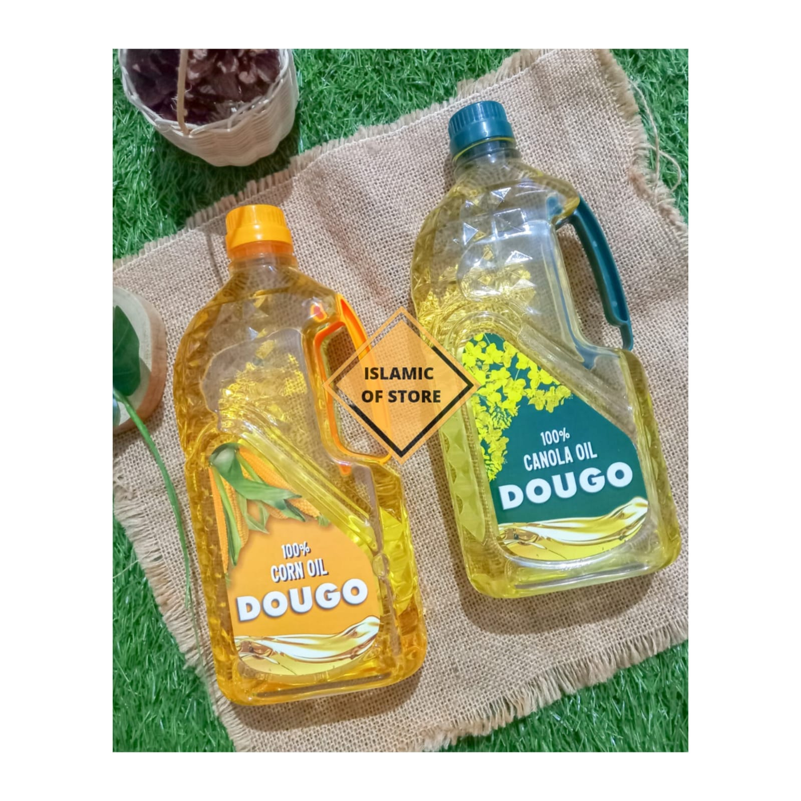 

DOUGO CANOLA OIL / CORN OIL MINYAK KANOLA /JAGUNG HARGA PROMO 1LITER