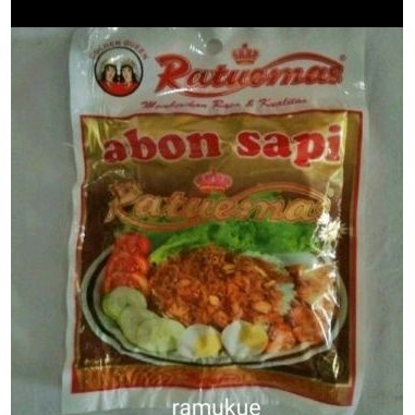 

abon sapi ratu emas 100 gram