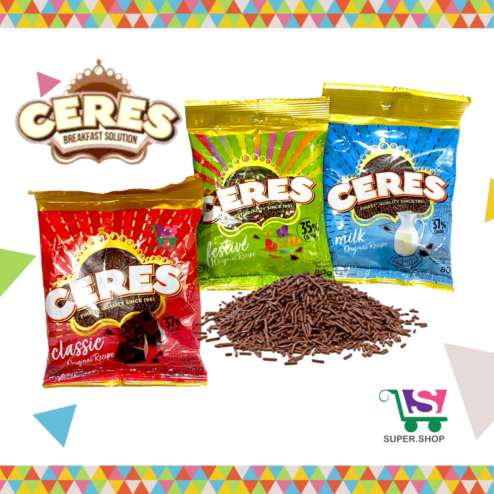 Ceres Meises Classic / Milk / Festive Coklat - Cokelat 80 Gram