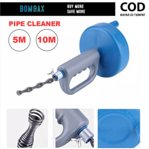 Pipe Cleaner Pembersih Saluran Pipa Air Tersumbat Kawat Anti Sumbat