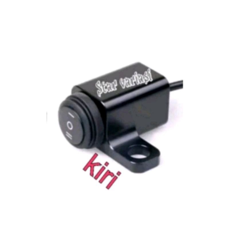 Saklar brecket spion 3 fungsi on off on - saklar besi brecket spion 1 tombol switch on off on
