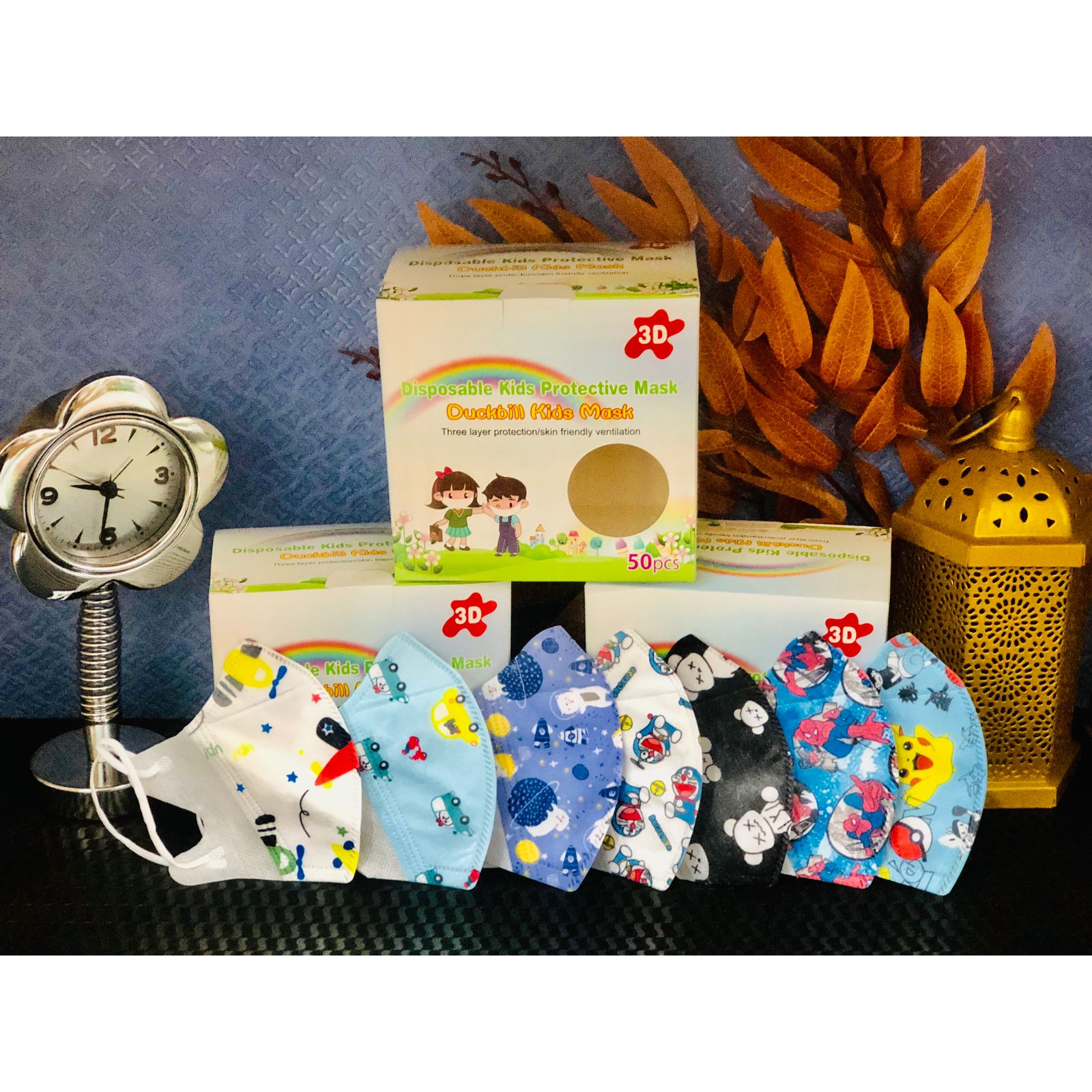 Masker DUCKBILL ANAK 3ply motif isi 50 pcs