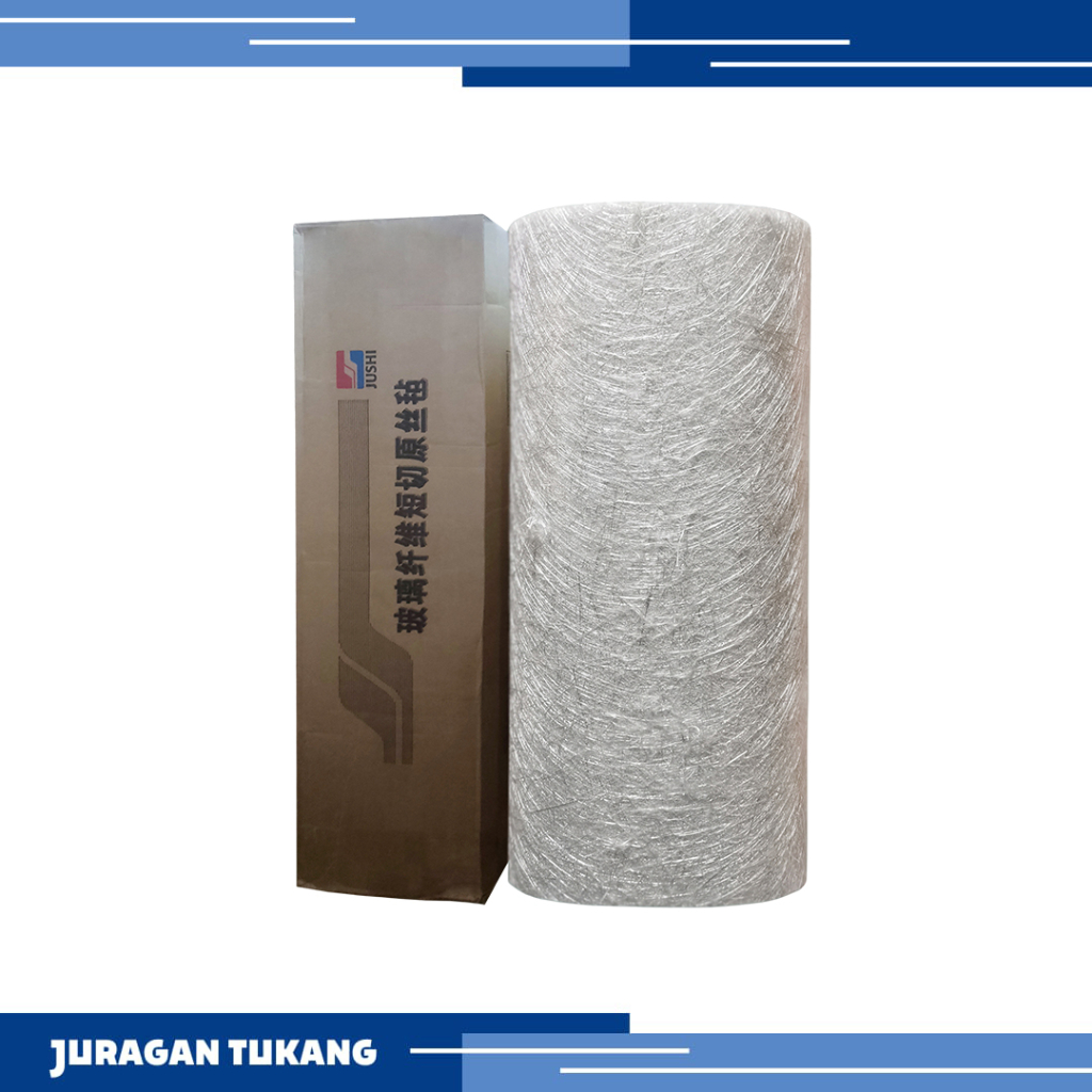 Serat Fiberglass Jushi Fiber Matt Kain Fantatex Chempoglass  Roll