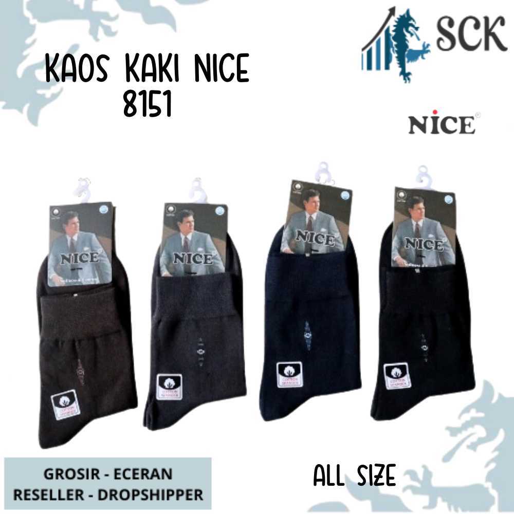 Kaos Kaki NICE 8151 Polos Warna / Kaos Kaki NICE 8151 / Invisible Socks - sckmenwear GROSIR