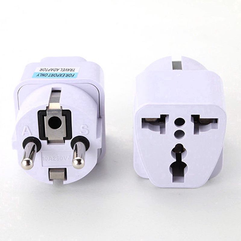 Adapter Converter EU UK AU to US USA AC Universal untuk Travel