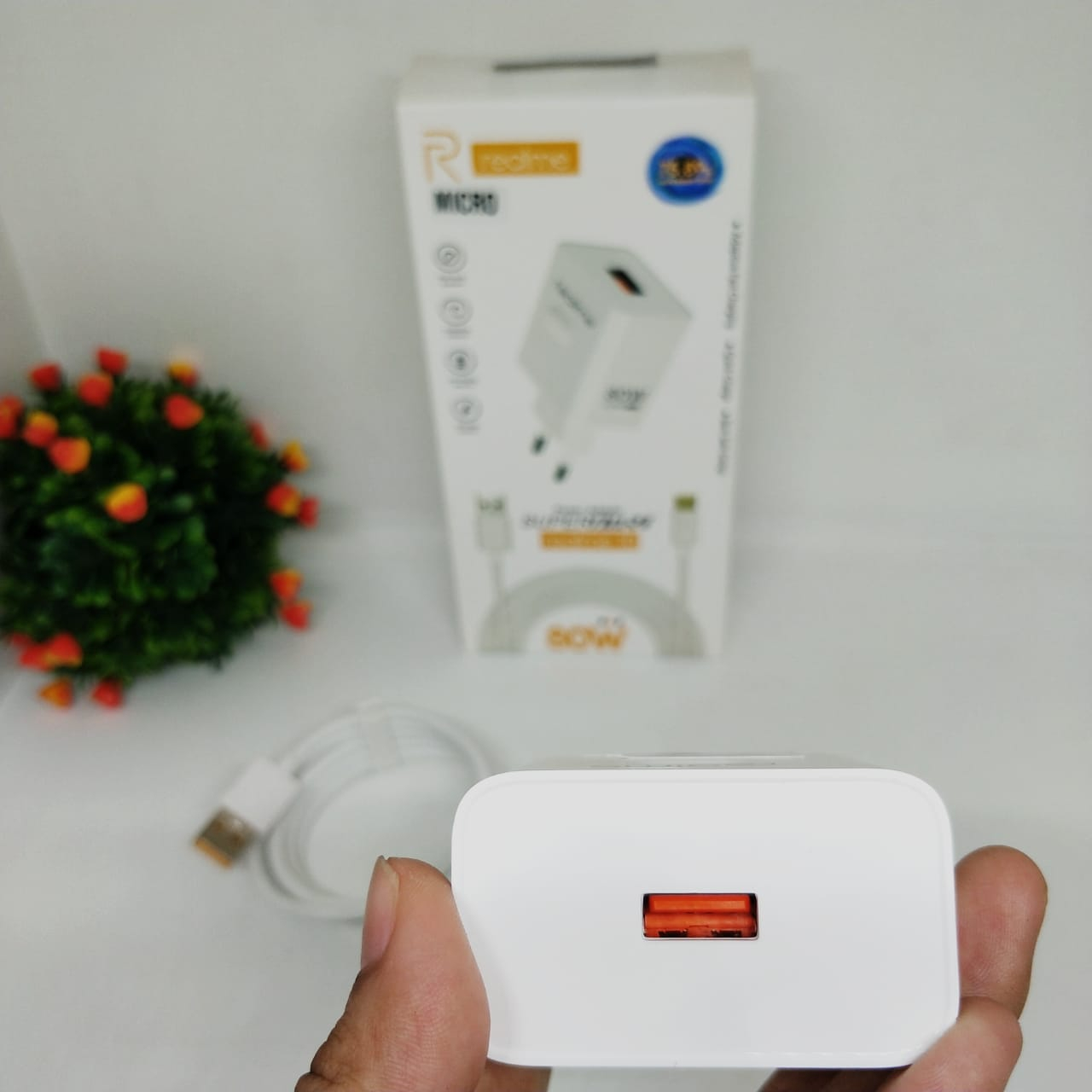 Travel charger realme supervooc 80w superdart high quality fast charging for all smartphone PROMO SEN