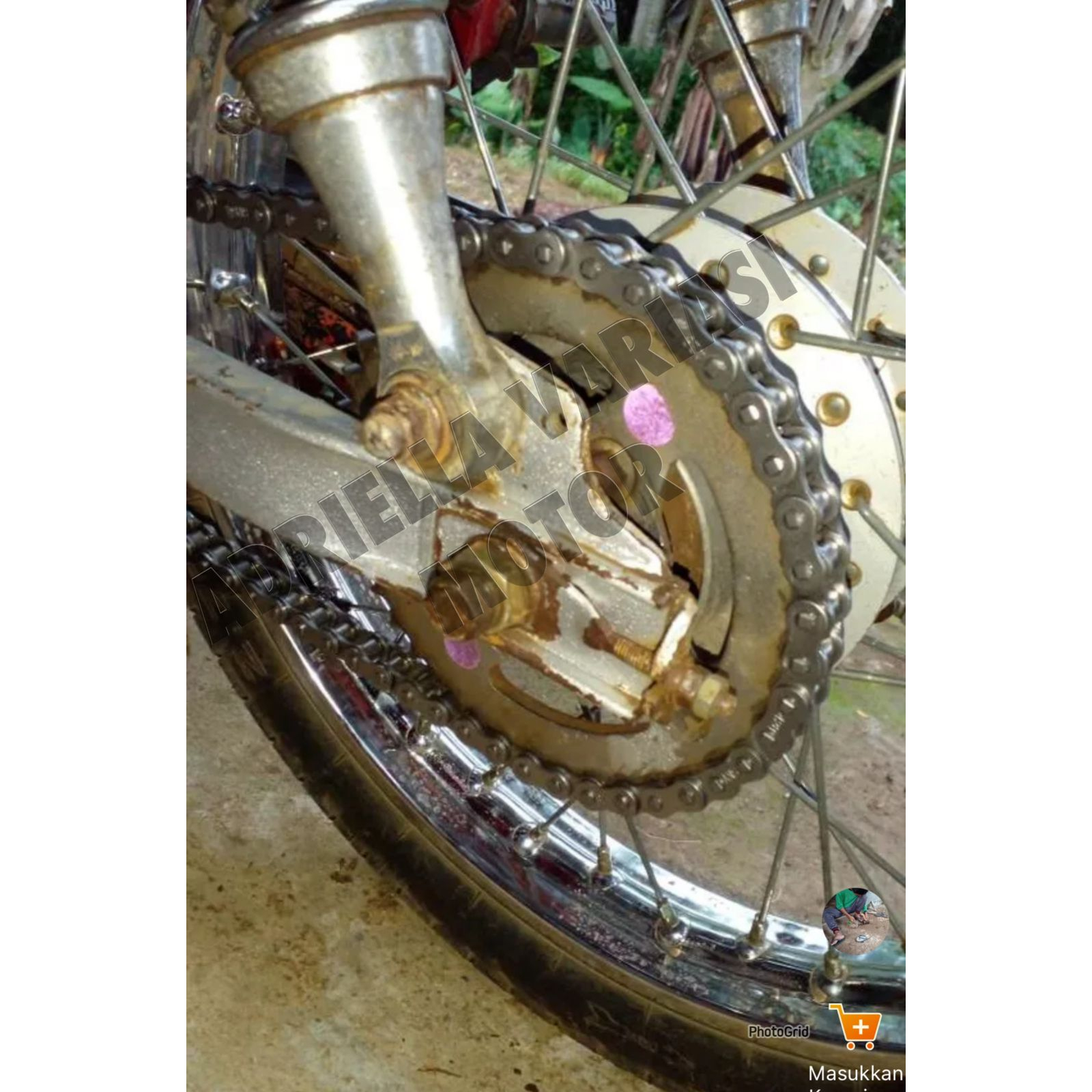 GEAR GIR SET GEAR GIR PAKET VIXION LAMA VIXION OLD SKYPART