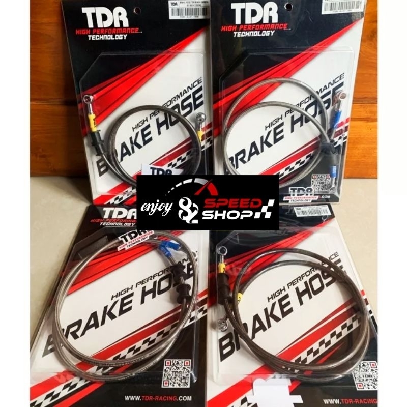 Selang Rem / Kabel Rem tdr racing panjang ukuran 120 cm &amp; 130 cm