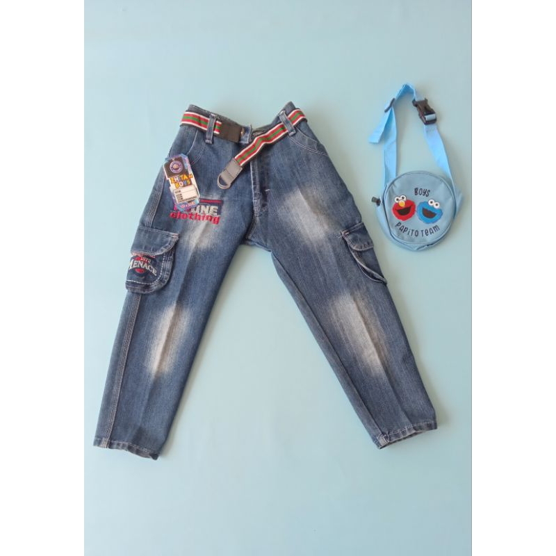 Celana Jeans Panjang Anak Laki Laki By Zhita N Boys Size 7-9