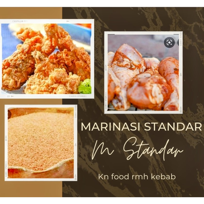 

Bumbu marinasi ayam Standar 500gram Daging Ayam lebih Empuk Gurih