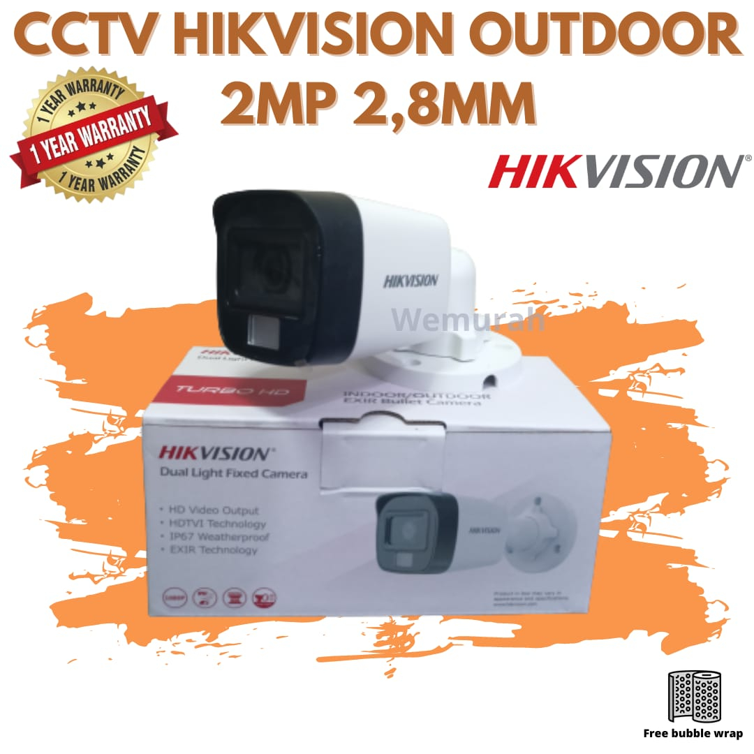 Kamera CCTV HIKVISION 2MP OUTDOOR - cctv outdoor 2mp