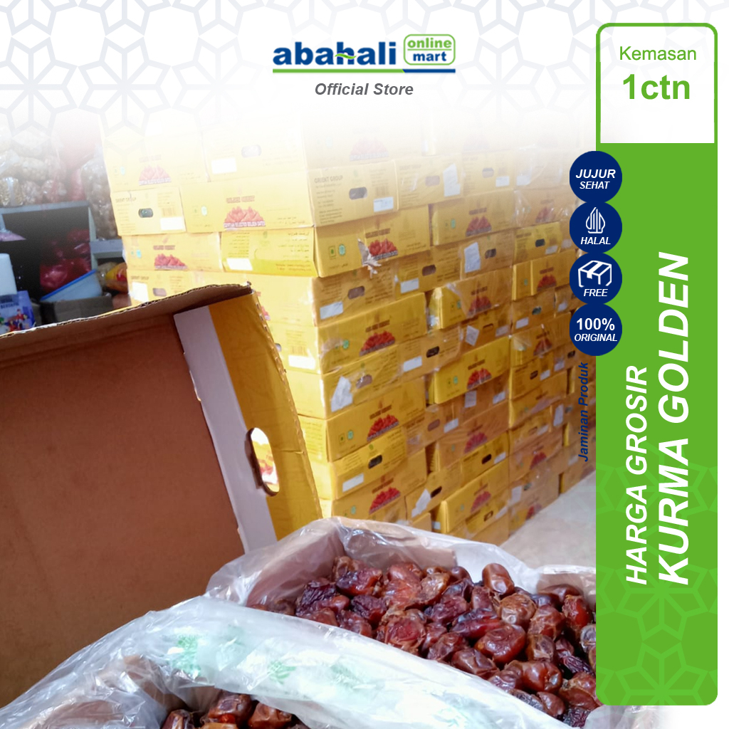 

1 DUS (10 Kg) Kurma Basah Mesir Madu Golden Valley / Golden Rotana Premium