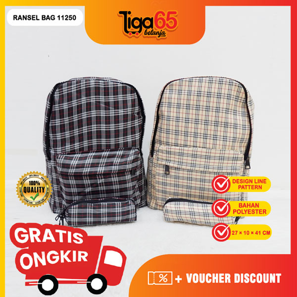 365 Tas ransel Anak Remaja Tas Kuliah  Tas Ransel  sekolah Tas punggung Backpack Keren / Bag 11250