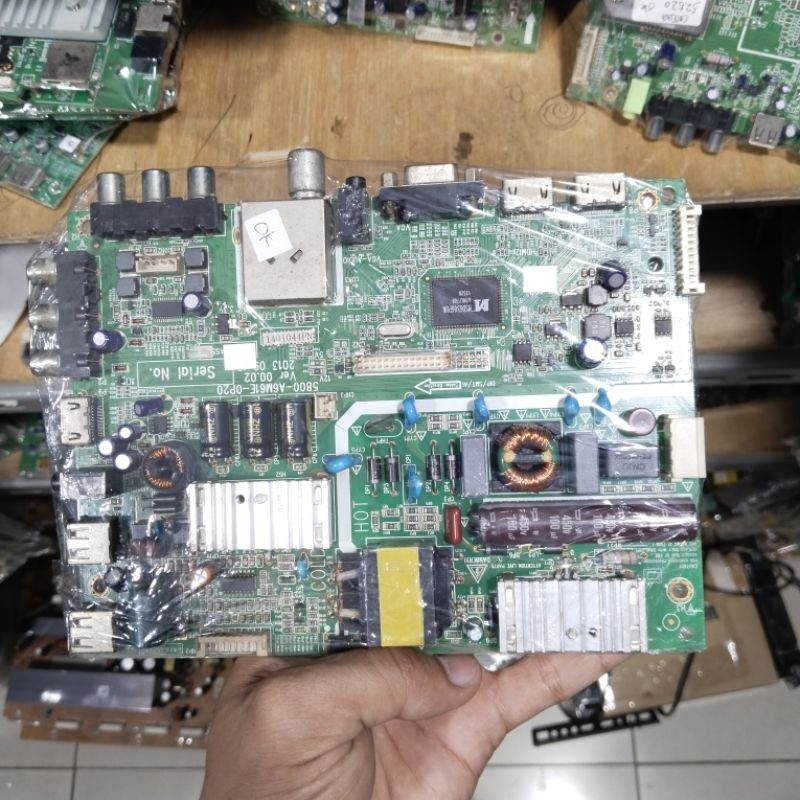 MAINBOARD - MOTHERBOARD - MB - MESIN TV COOCAA 32E36