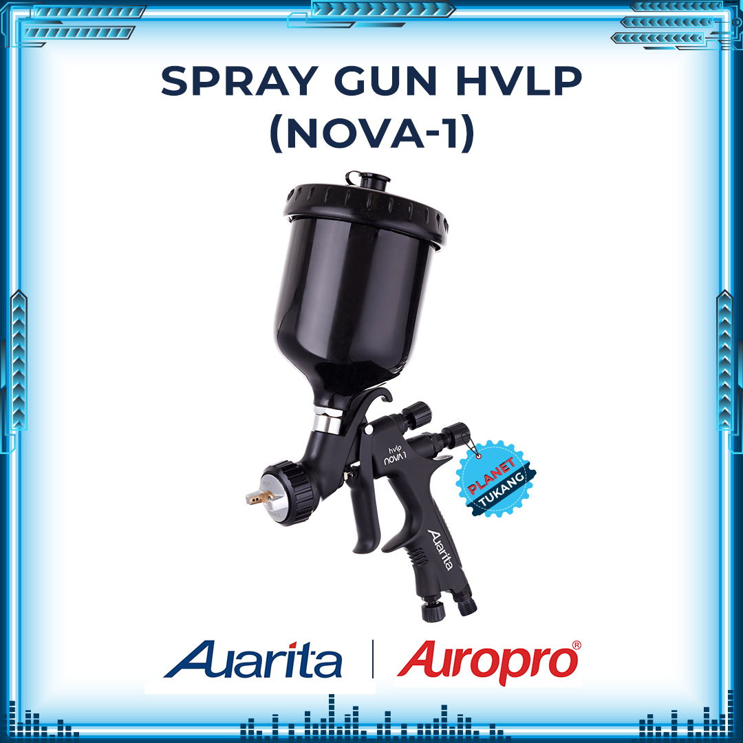 Spray Gun AUARITA ( AUROPRO ) NOVA1 HVLP 1.3mm Premium Automotive Nova 1 Original