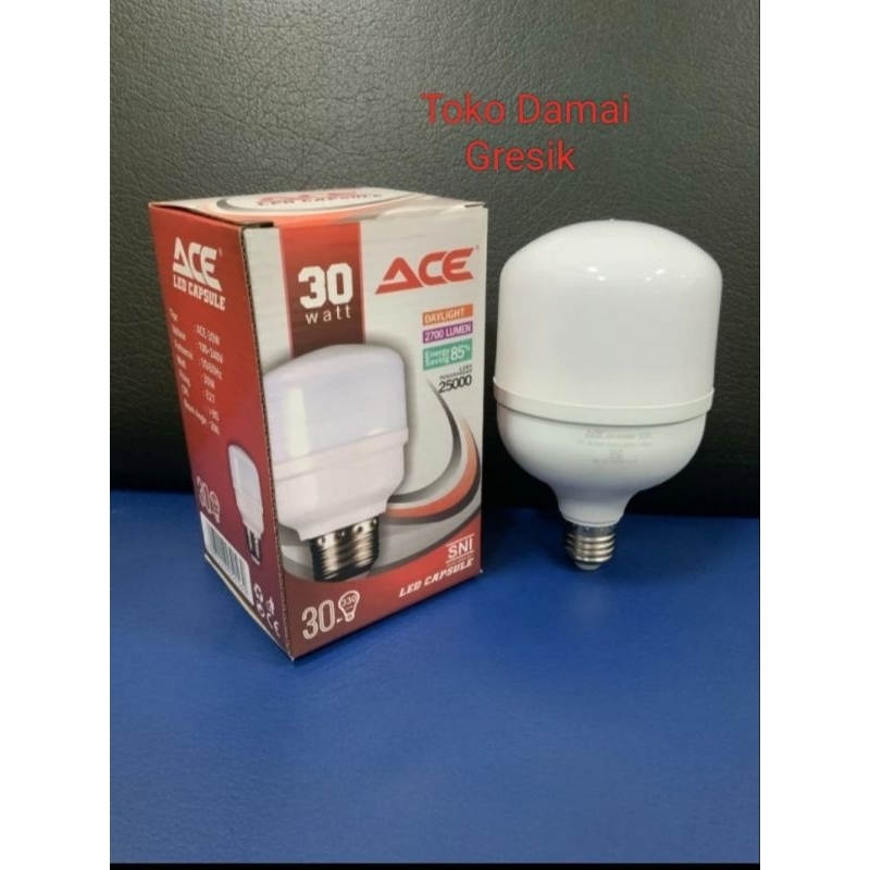 Lampu ACE Led Capsule 30w // Cool Daylight