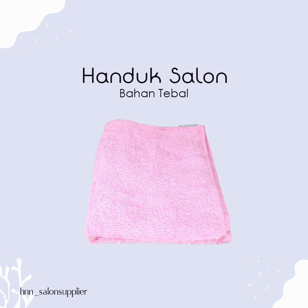 Handuk Sport Salon Barbershop Hitam Warna Warni Tebal