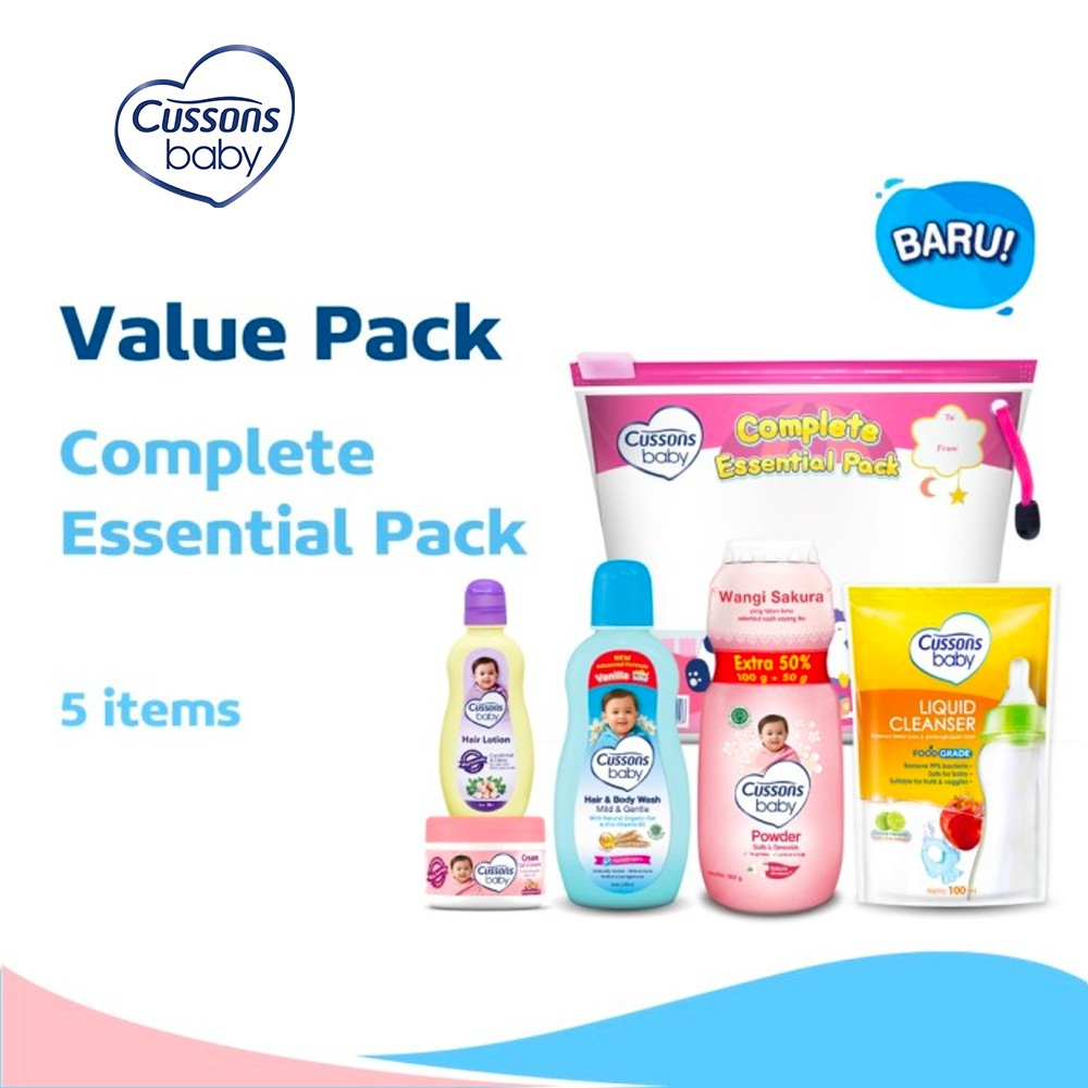 Cussons Baby Large Bag Complete Care Set (Tersedia 2 Variant)