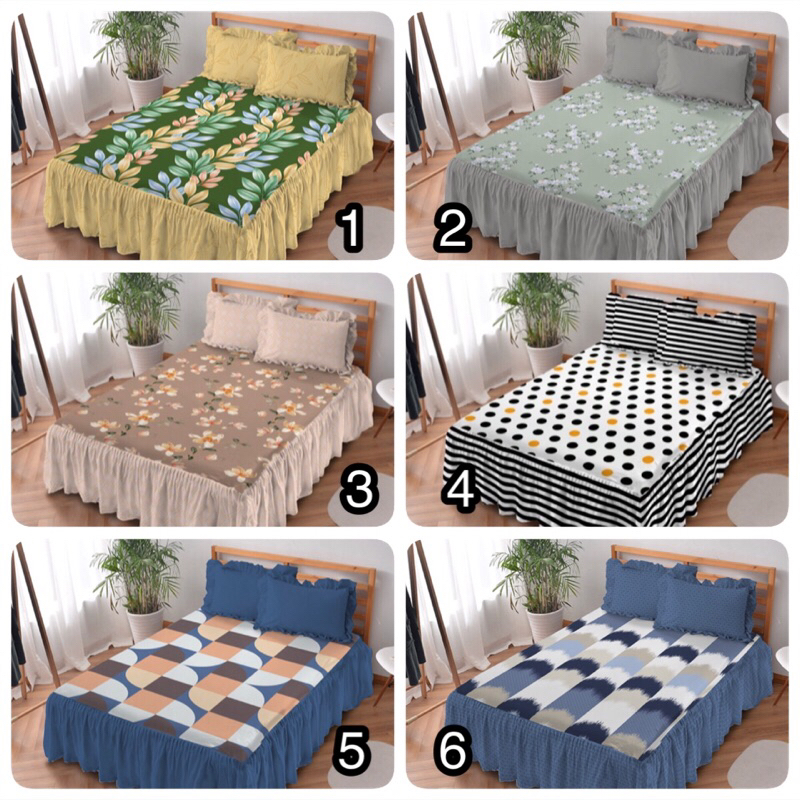 sprei rumbai kintakun 180x200