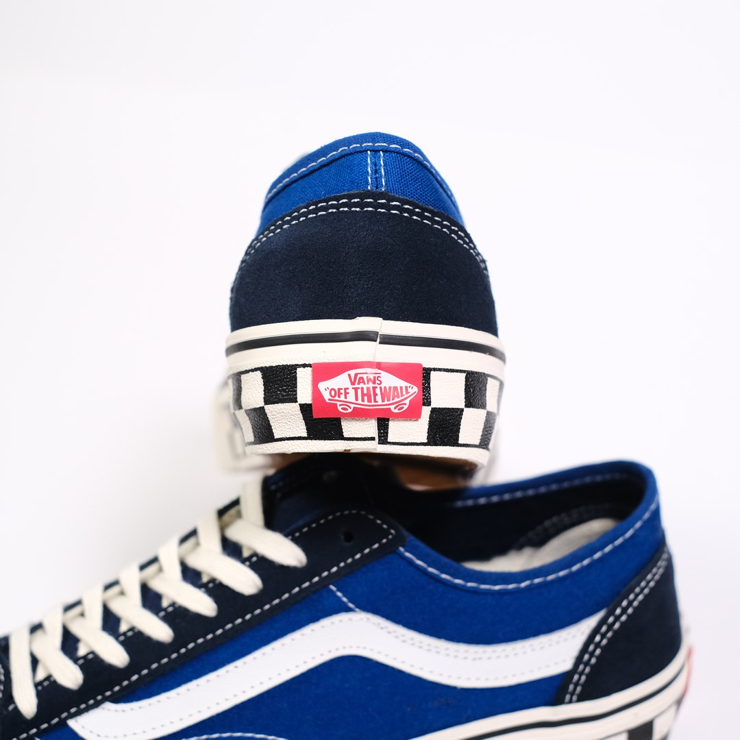 SALE DISKON! V4NS STYLE 36 DECON CHECKER TRUE BLUE 100% ORIGINAL BNIB