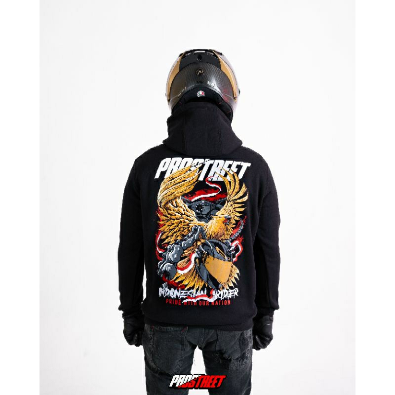 HOODIE PROSTREET GARUDA | THE INDEPENDENT OF INDONESIA ORIGINAL 100%