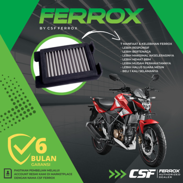 {Sparepart} FILTER UDARA FERROX HONDA CB150R Diskon