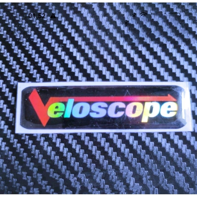 Emblem Esp Veloscope stiker timbul