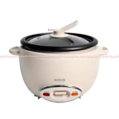 Kris Rice Cooker 4L Alat Penanak Nasi Masak Memasak Nasi Warna Putih Krisbow Krischef  Magic Com Rice Coker Manual