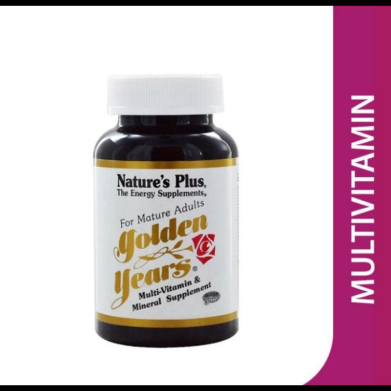 Nature's NaturesPlus Golden Years 90 Tabs Multi Vitamin