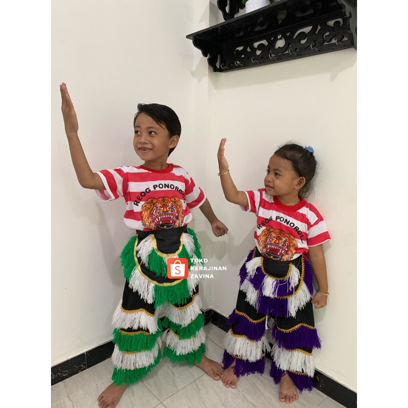 Kaos Reog Anak/Kaos Reog