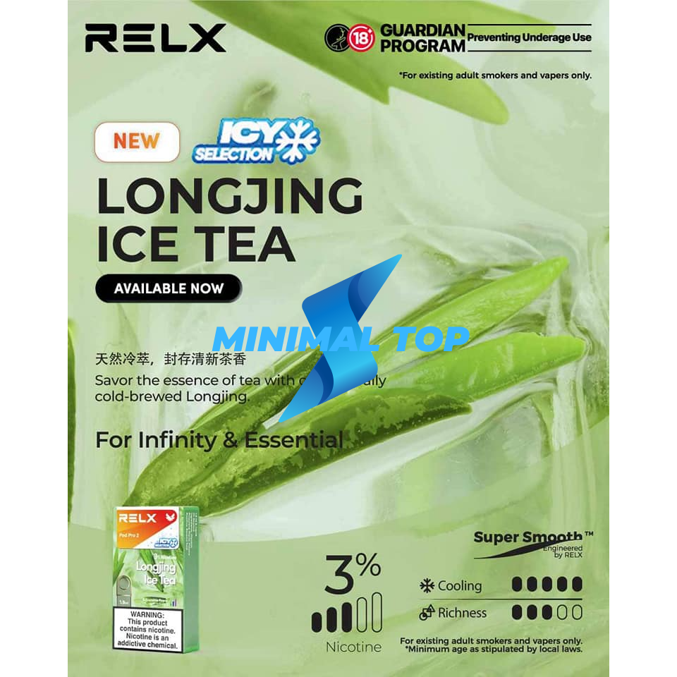 Relx Infinity Essential Pod Pro 2 - Longjing Ice Tea Original