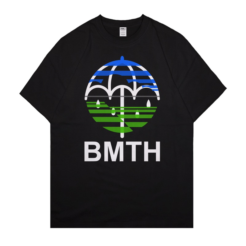 Xtrememerch BMTH x BMKG Boxy Fit T Shirt Original Kaos